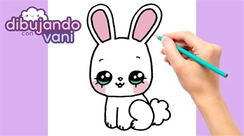 Como Dibujar Un Conejo Paso A Paso Dibujos Kawaii Dibujos Faciles