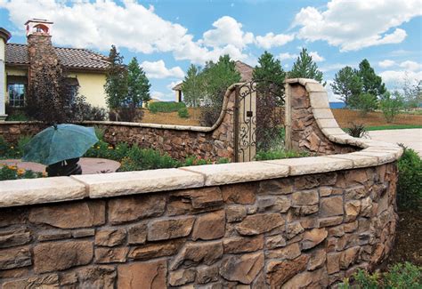 Italian Villa Manufactured Stone Veneer Courtyard Coronado Stone