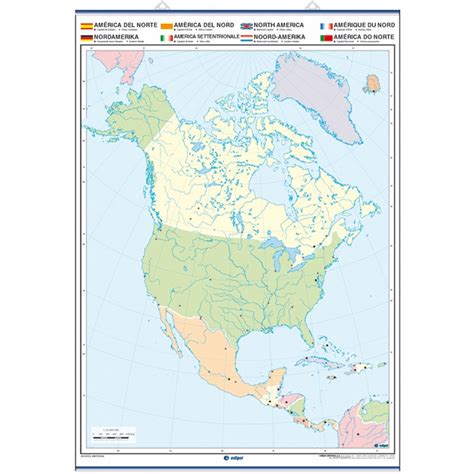 Lista 92 Foto Mapa Fisico Mudo De America Del Norte Para Imprimir En