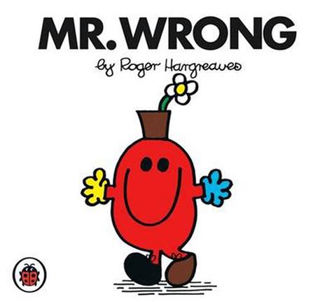 Mr Wrong V34 Mr Men And Little Miss By Roger Hargreaves Paperback
