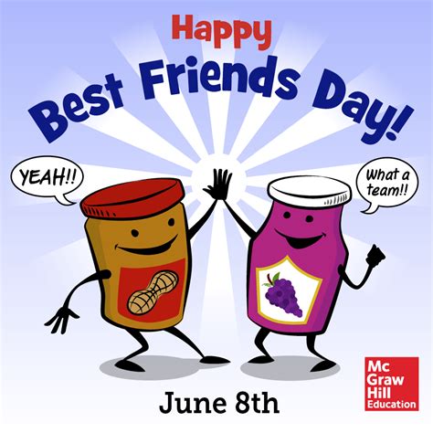 June 8th Is National Best Friends Day Grab Your Bff And Learn Something New Together Edchat