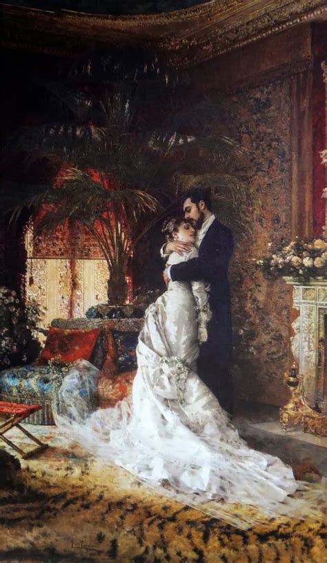 Auguste Toulmouche Romantic Paintings