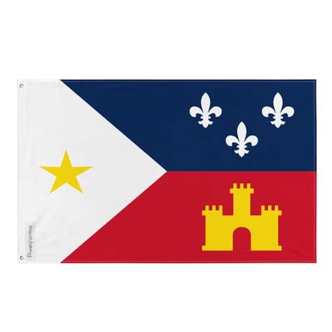Acadian Flag Etsy