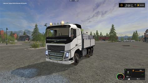 Fs17 Volvo Fh16 Flatbed V 10 Fs 17 Trucks Mod Download