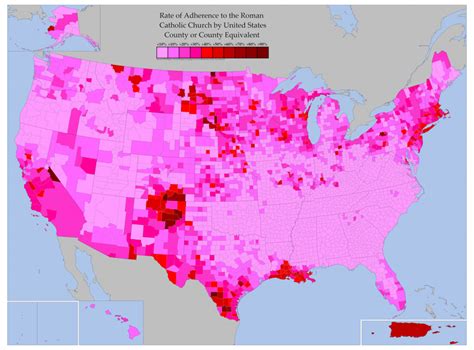 Catholics In The United States Vivid Maps
