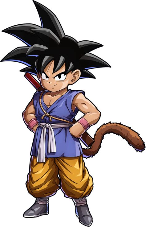 Kid Goku Gt Render Hd Fighterz By Maxiuchiha22 On