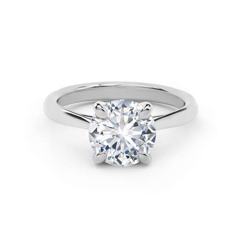 New Aire Solitaire Diamond Engagement Ring | Forevermark | Engagement rings, Womens engagement ...