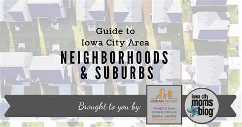 The Ultimate Guide To Iowa City Neighborhoods And Suburbs