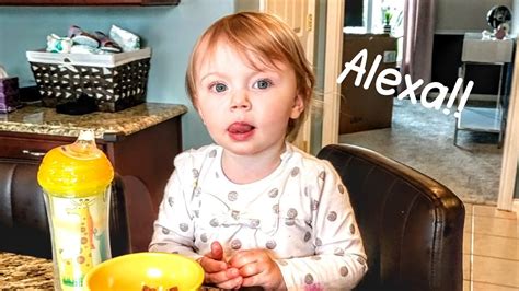 Funny Baby Video Baby Talking To Alexa Baby Trying To Get Alexa To