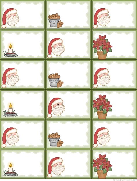 Dulces Momentos★ Etiquetas Navidad Christmas T Tags Printable