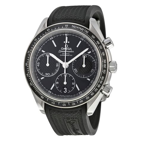 Omega Speedmaster Racing Automatic Chronograph Black Dial Stainless