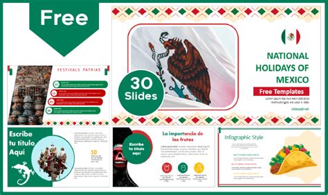 Mexican Themed Powerpoint Templates