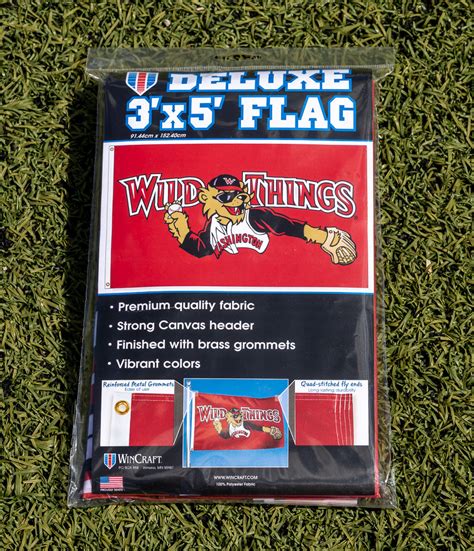 3 X 5 Flag Washington Wild Things Merchandise