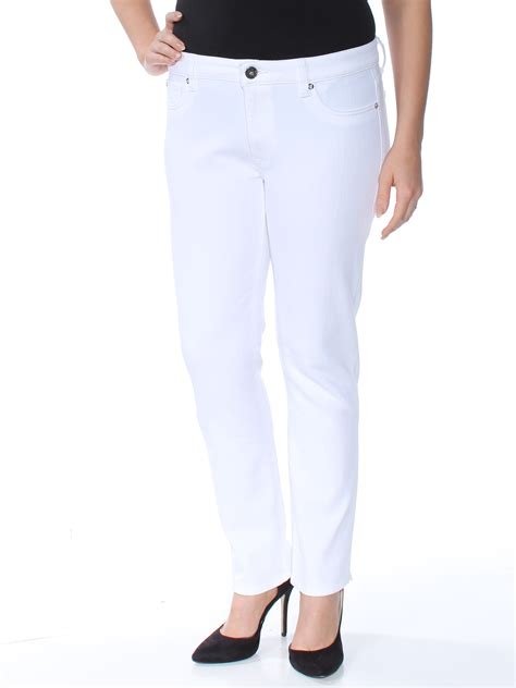 Dl1961 168 Womens New 1591 White Skinny Casual Jeans 31 Waist Bb