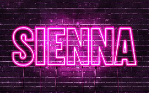Download Wallpapers Sienna 4k Wallpapers With Names Female Names