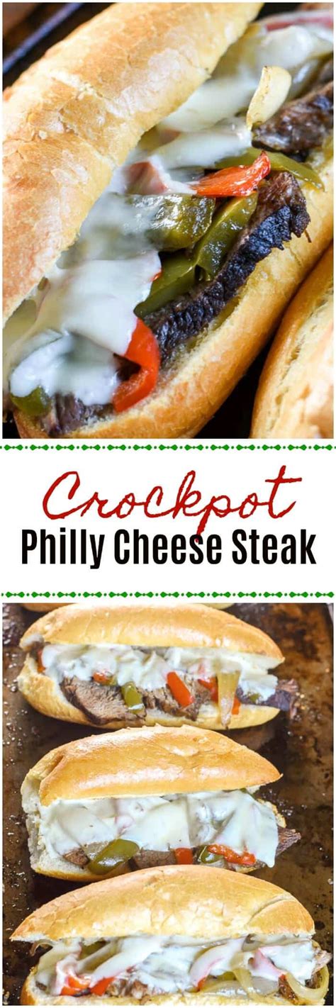 It makes savory and extra tender slices of meat for philly cheesesteaks with minimal effort. Crockpot Philly Cheese Steak - Flavor Mosaic