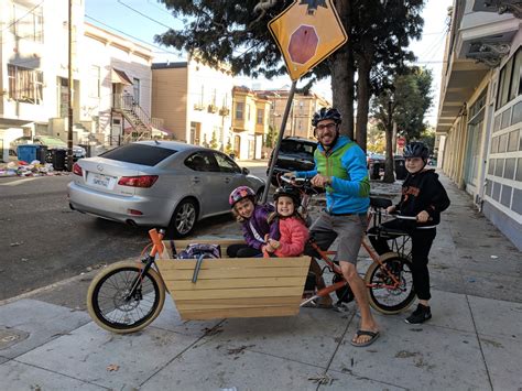 While many bikes can accommodate a child seat or haul a trailer, more than one kid plus groceries calls for a cargo bike. Happiness is a DIY Cargo Bike - San Francisco Bicycle Coalition
