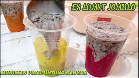 Minuman Kekinian Es Lumut Jomblo Viral Cuman Diaduk Bisa Untung