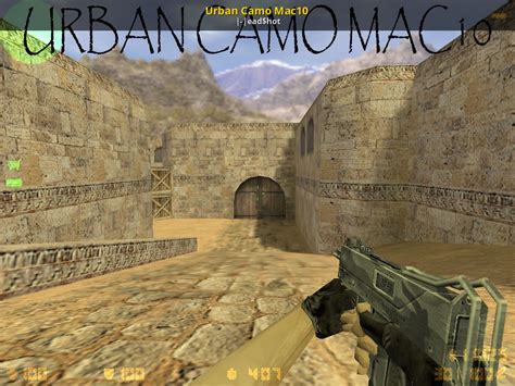 Urban Camo Mac10 Counter Strike 16 Mods
