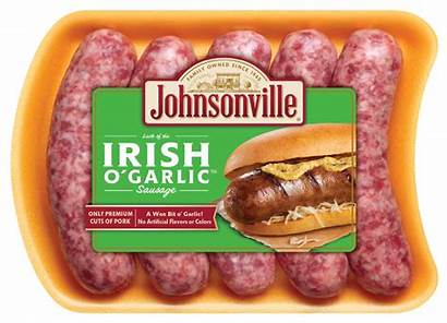 Garlic Irish Johnsonville Links Brats Sausages Patrick