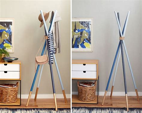 15 Diy Coat Rack Ideas That Are Easy And Fun