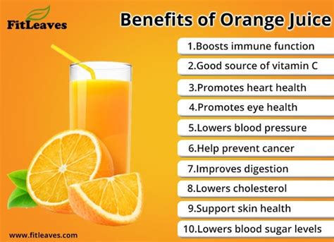 What Are The Benefits Of Drinking Orange Juice Compared To