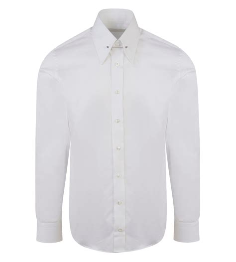 white pin collar shirt edward sexton