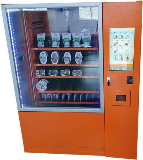 Intelligent Salad Vending Machine With Cashless Payment Device And