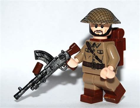 Brickarms Bren Light Machine Gun Custom Lego Minifigures