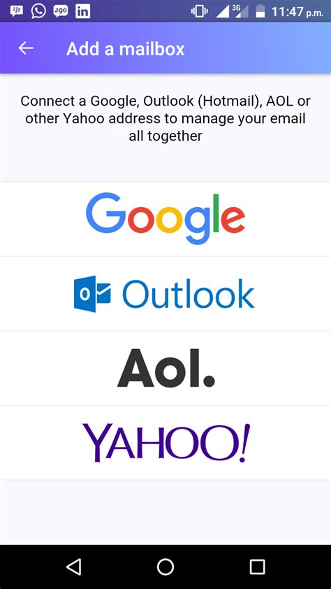 Yahoo Mail Android Now Support Aol And Outlook Accounts Checkout