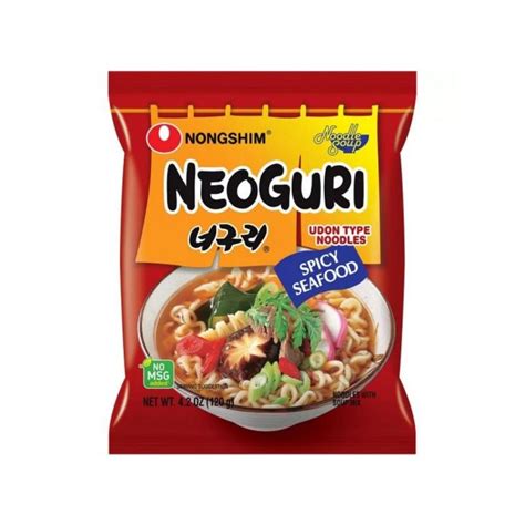 Nongshim Neoguri Seafood And Spicy Noodle 120g Cosmo Cash And Carry