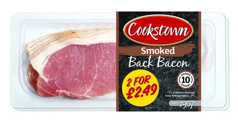Cookstown Smoked Back Bacon 2x150g Youririshshop