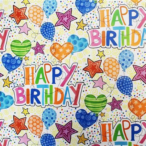 Birthday T Wrap T Wrapping Paper Premium T Wrap 25 Ft X 10 Ft