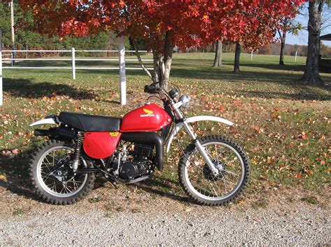 1976 Red Vintage Honda Mr250 Elsinore In Excellent Shape