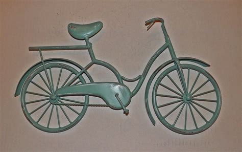 Bicycle Wall Art Wall Decor Metal Bicycle By Theshabbyshak