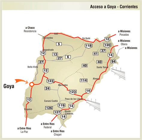 Cómo Llegar A Goya Corrientes Turismo Rutas Y Accesos