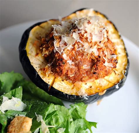 Turkey Meatloaf Stuffed Acorn Squash Styling My Everyday