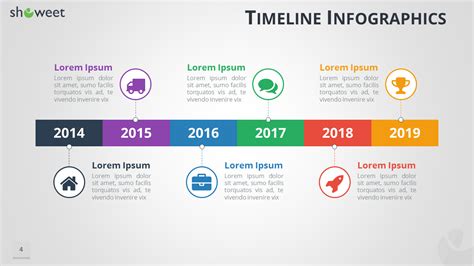 Editable Timeline Ppt Template Free Contoh Gambar Template