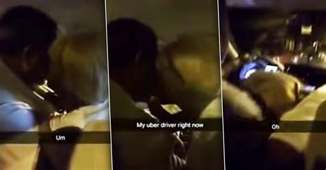 Passenger Films Uber Driver Getting Oral Sex From Drugged Prostitute
