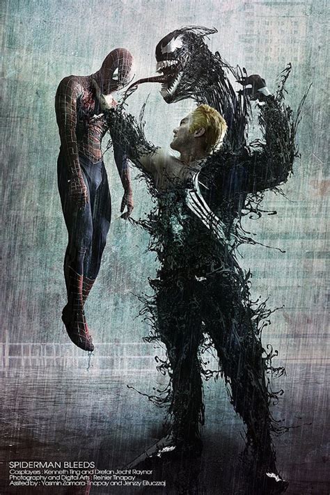 Spider Man Vs Venom Cosplay Project Nerd
