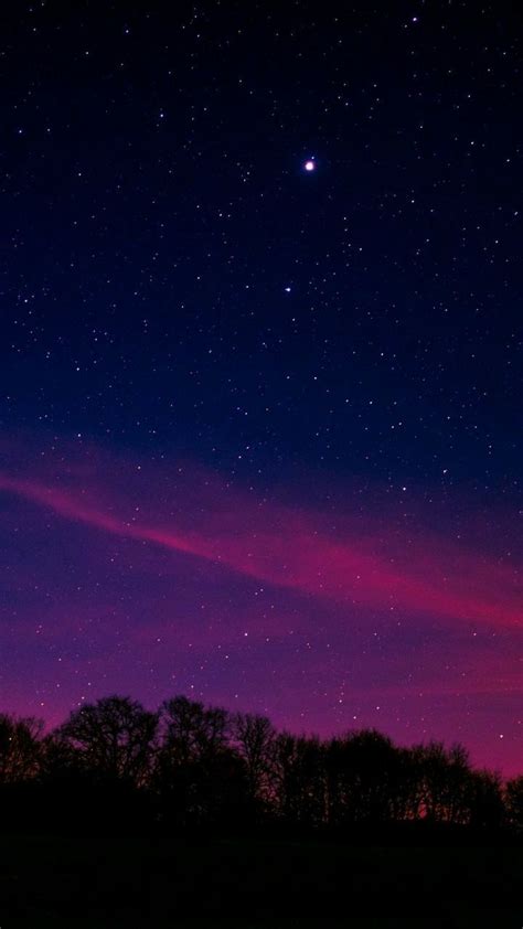 Aesthetic Night Sky Wallpapers On Wallpaperdog