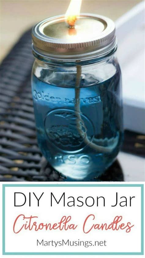 These Easy And Inexpensive Diy Citronella Candles Are Easy To Make