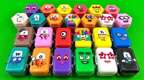 Numberblocks Looking All Clay Shapes Hexagon Suitcase Coloring