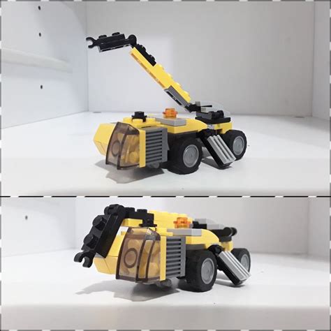 Lego Moc 31014 Mobile Crane By Legoori Rebrickable Build With Lego