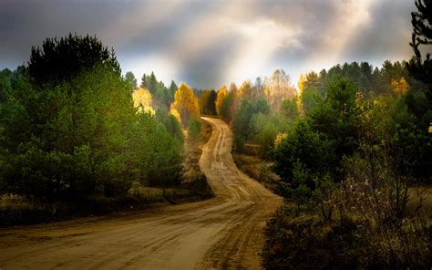 Dirt Road In The Country Hd Wallpaper Background Image 1920x1200