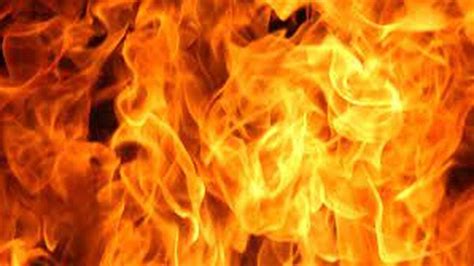 Fire Crews Battle Blaze In Chazy