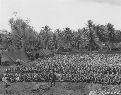 Photo Japanese Prisoners Of War On Guam Mariana Islands Aug 1945