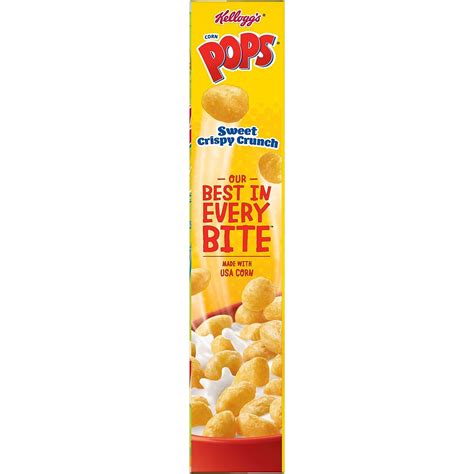 Buy Kelloggs Corn Pops Breakfast Cereal 8 Vitamins And Minerals Kids