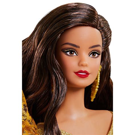 2020 Holiday Barbie Doll Brunette Long Hair Barbie Barbie Holiday