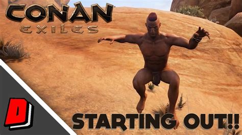 Conan Exiles Gameplay Early Access Starting Out Youtube